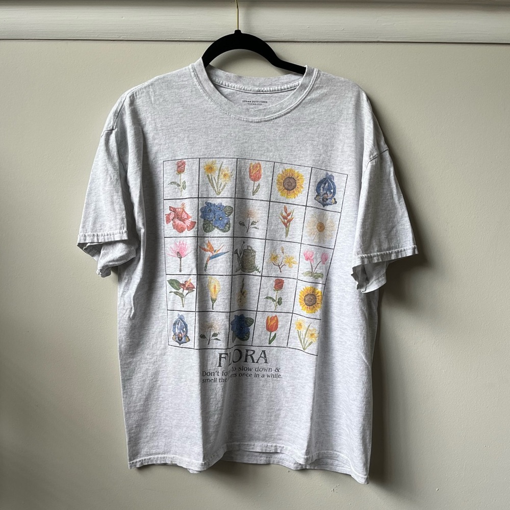 Urban Outfitters floral oversized T-shirt